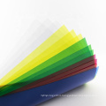 PVC Cover Sheet Transparent Color A4 Size PVC Sheet For Binding Cover